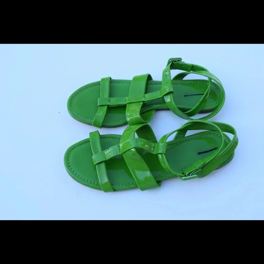 J. Crew Patent Sandals View 6